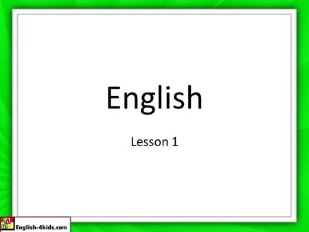 English Lesson 1. Greetings/Introductions/Origins Hi! or Hello! Hola! Good Morning Buenos dias Good Afternoon Buenas tardes Good evening/night Buenas.