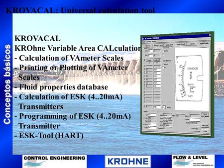 KROVACAL: Universal calculation tool