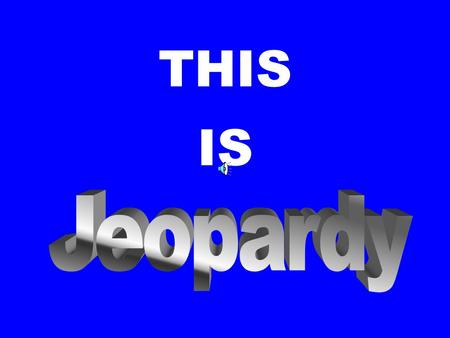 THIS IS With Host... Your 100 200 300 400 500 Chapters 1-2 Chapters 3-4 Chapters 5-6 Chapters 7-8 Chapters 9-10 Literary Elements.