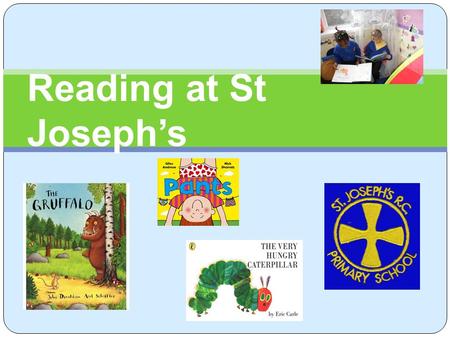 Reading at St Joseph’s. Aims of today To explain how we teach reading. To introduce Read, Write, Inc. Sample ‘Speed sound’ session. To share some practical.