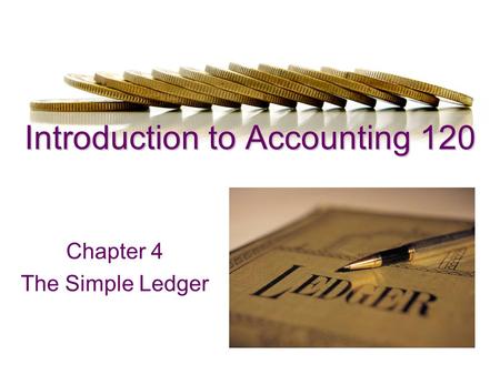 Introduction to Accounting 120