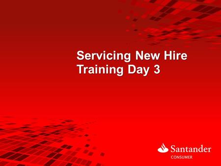 Servicing New Hire Training Day 3. 2 Training Agenda Day 3: Day 2 Review Intro to Adding Notes Intro to PTP Guidelines/ CBT Payment Options Intro to Speedpay/Speedpay.