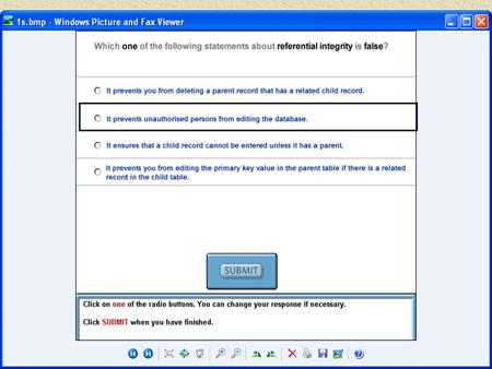 Create a new blank database First step SUBMITTry again.