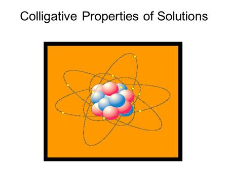 Colligative Properties of Solutions. All pure liquids have a normal freezing point. However, impure liquids (liquid solutions) always freeze at a LOWER.