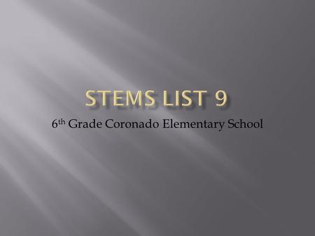 6 th Grade Coronado Elementary School.  Some people are empathic.  Sympathy  Telepathy is the communication directly from one person's mind to another's.