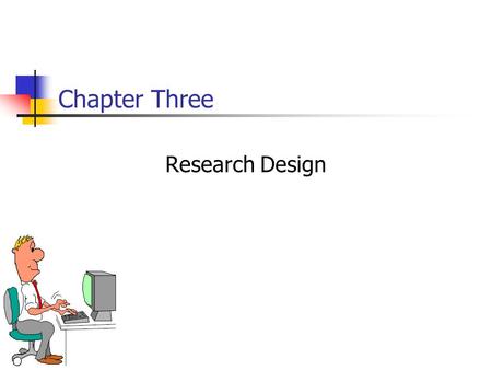 Chapter Three Research Design.