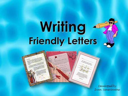 Writing Friendly Letters