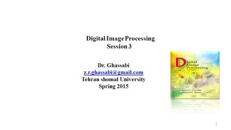 Digital Image Processing