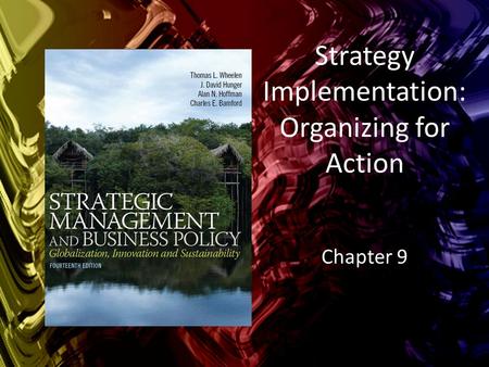 Strategy Implementation: Organizing for Action