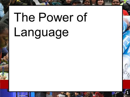 The Power of Language 1. Bell-ringer Respond in writing to the following prompt: 2 What is the difference between calling a person a “soldier” versus.