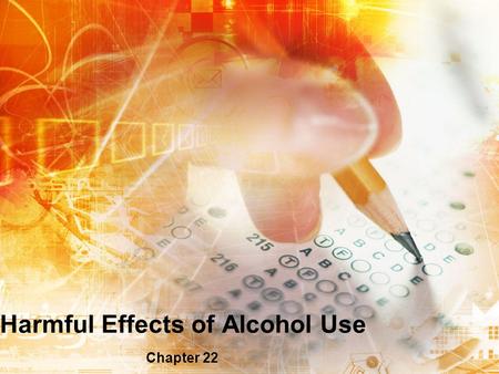 Harmful Effects of Alcohol Use