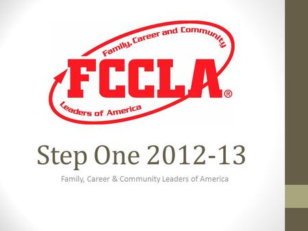 Family, Career & Community Leaders of America