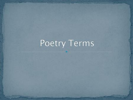 The close repetition of initial consonants in poetry or prose. Example: Peter Piper picked a pack of pickled peppers.