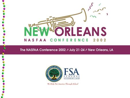 2 Session 101 COD and Direct Loan Processing 3 Overview of COD Redefines aid origination and disbursement processes for Pell Grants and Direct Loans,