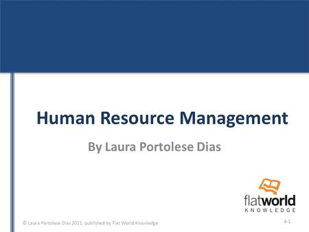 Human Resource Management