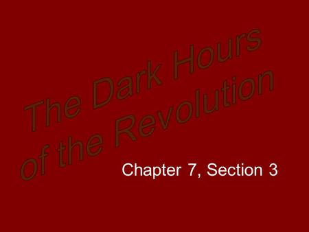 Chapter 7, Section 3. Great Britain: Strengths Had more money and resources Had a powerful military (well trained) Had largest navy in the world.