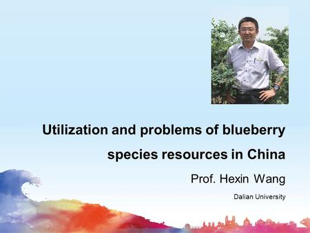 Utilization and problems of blueberry species resources in China