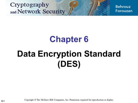 Data Encryption Standard (DES)