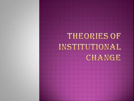  One of the well accepted theories regarding institutional changes in retailing.  Given by Malcolm P. McNair.  This theory states that in a retail.