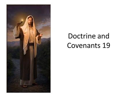 Doctrine and Covenants 19. Printing In June 1829, Joseph Smith hired the printer Egbert B. Grandin to print 5,000 copies of the Book of Mormon at a cost.