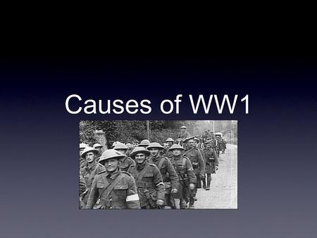 Causes of WW1. The Spark: Archduke Franz Ferdinand, Prince of Austria-Hungary Archduke + wife Sophie.