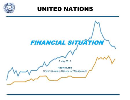 UNITED NATIONS FINANCIAL SITUATION 7 May 2010 Angela Kane Under-Secretary-General for Management.