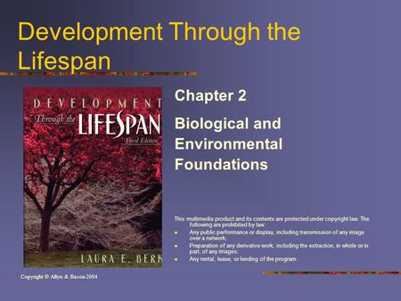 Development Through the Lifespan