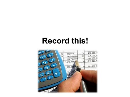 Record this!. Question 1 The Chelsea Video sells of $9000 of merchandise on account FOB destination on May 4. A/R 9000 –Sales 9000.