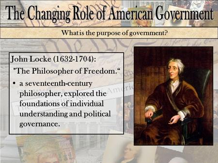 John Locke (1632-1704): The Philosopher of Freedom.“ a seventeenth-century philosopher, explored the foundations of individual understanding and political.