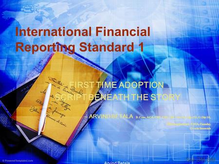 International Financial Reporting Standard 1