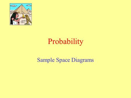 Probability Sample Space Diagrams.