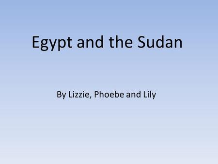 Egypt and the Sudan By Lizzie, Phoebe and Lily. Turkish monopolised the country and had influence over it and its rule. Mehmet Ali embarked upon a campaign.