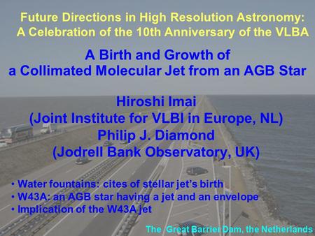 A Birth and Growth of a Collimated Molecular Jet from an AGB Star