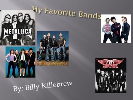  By: Billy Killebrew.  Chad Kroeger / lead singer  Ryan Vikedal / drummer  Mike Kroeger / bass  Ryan Peak / lead guitarist.