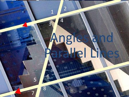 Angles and Parallel Lines