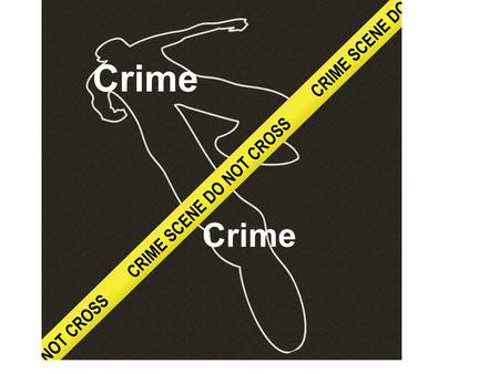 Crime.  What are the principle types of crime in the United States?  What are the characteristics of the American criminal justice system?