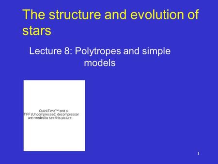 The structure and evolution of stars