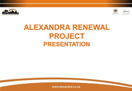 ALEXANDRA RENEWAL PROJECT