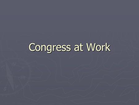 Congress at Work. Pork Barrels and Earmarks ► Objectives: to develop an understanding of Pork Barrels and Earmarks ► Question: when does the V.P. get.