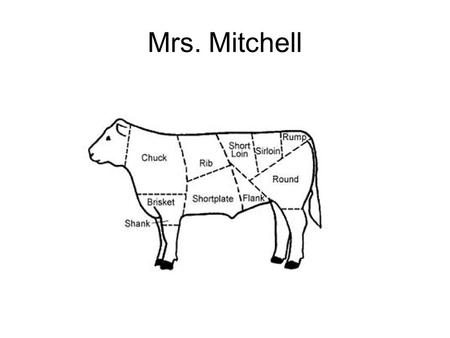 Mrs. Mitchell. Beef Primal Cuts Beef-Brisket-Whole Brisket (B-2- 11)