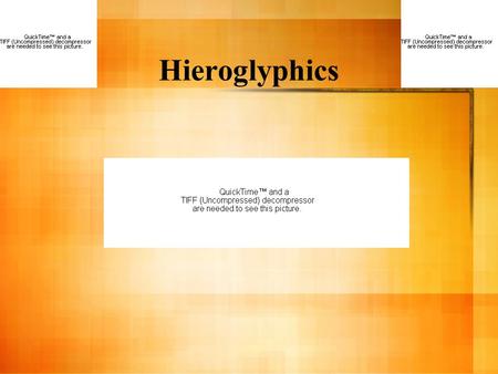 Hieroglyphics. Scribes Scribes could read and write and were sons of powerful people. They went to school to learn how to write. Scribes kept records.