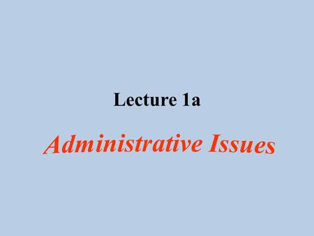 Lecture 1a. Course Overview I Why do students take chemistry labs? Most lecture courses provide a theoretical background in general and in organic chemistry.