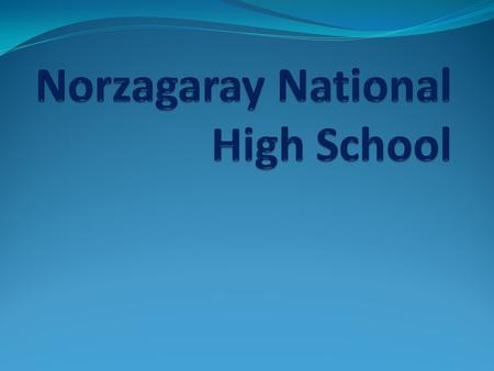 Norzagaray National High School