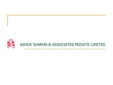 ASHOK SHARMA & ASSOCIATES PRIVATE LIMITED