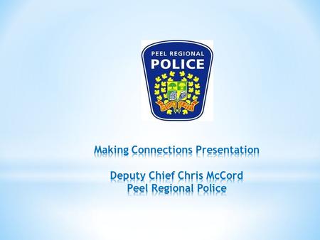 * - In April of 2003, the Youth Criminal Justice Act came into effect as the law governing the youth in Canada. * -The YCJA includes the guiding principles.