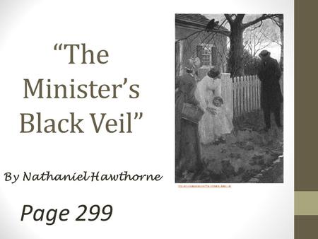 “The Minister’s Black Veil”