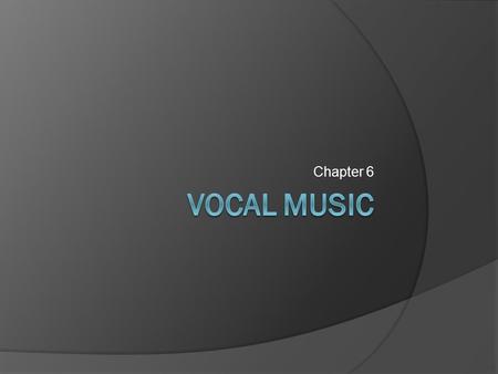 Chapter 6. Uniqueness of the Voice  Registers – vocal ranges  Range – the distance between the lowest and highest pitches of the voice  Bobby McFerrin.