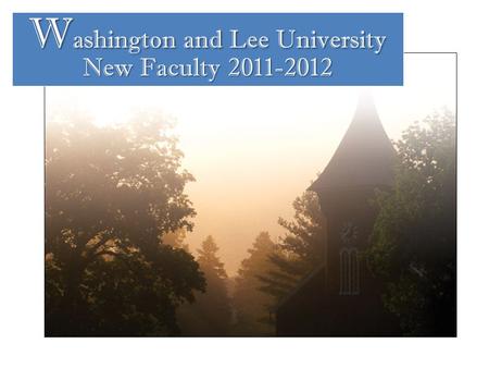 Washington and Lee University