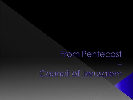  When Jesus was crucified, the disciples were afraid and were hiding  After Jesus’ resurrection, the disciples are still hiding but they are not as.