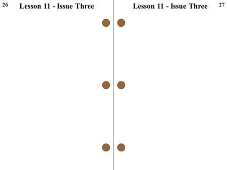 2726 Lesson 11 - Issue Three Page 27 Lesson 11 Issue Three The Constitutional Convention.